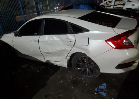 2020 Honda Civic Sport z USA, uszkodzony, nr VIN 19XFC2F83LE024203